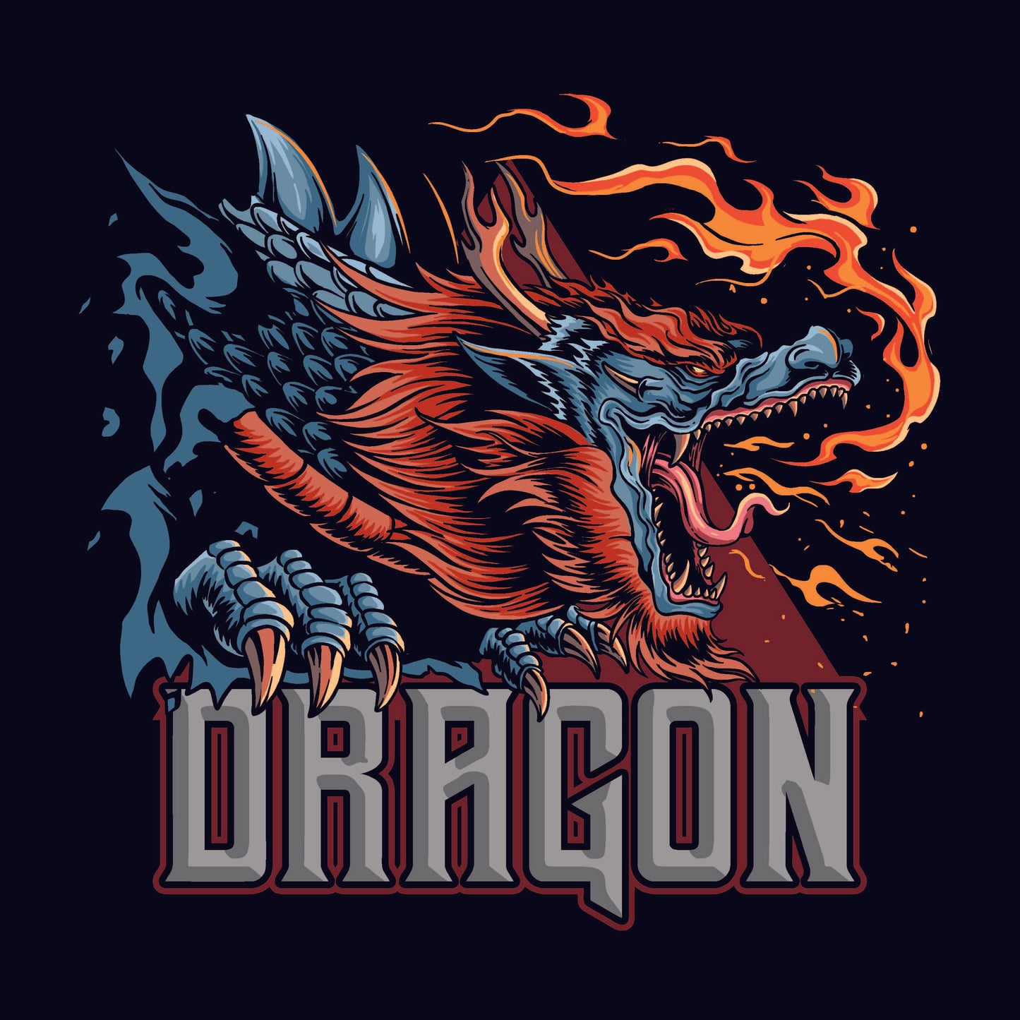Fire-Breathing Dragon