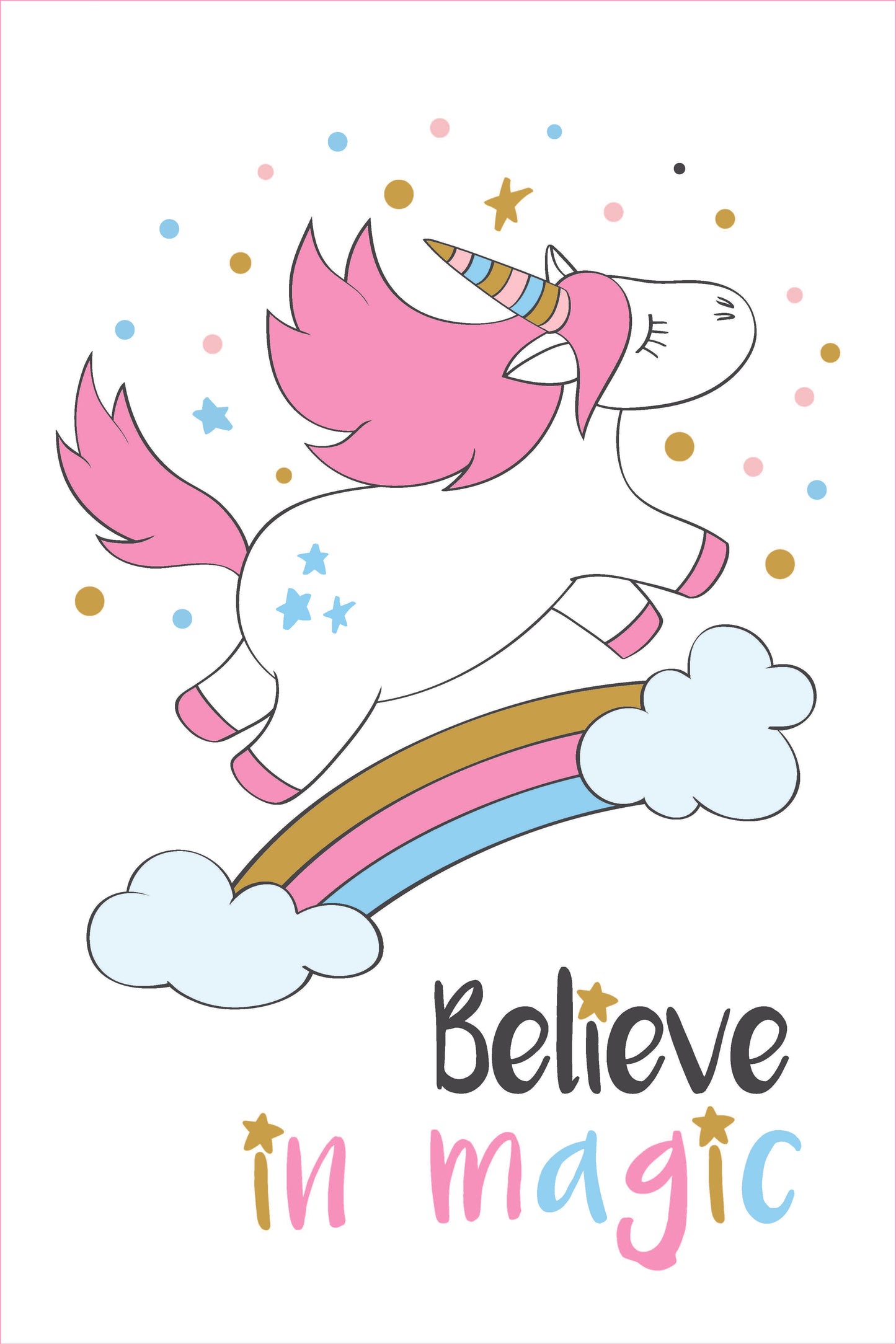 Believe In Magic Unicorn