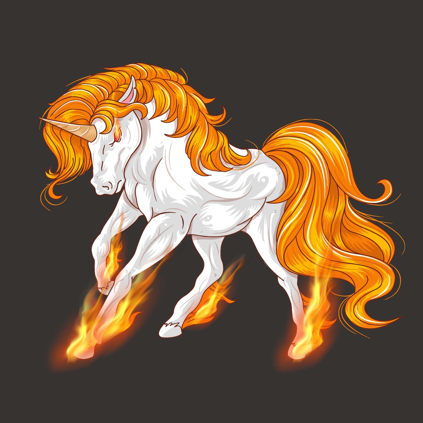 Fiery Unicorn